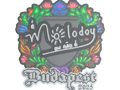 Sticker | molodoy (Embroidered) | Budapest 2025