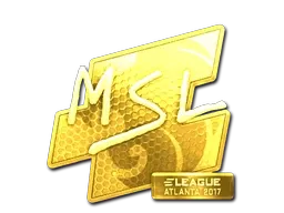 Sticker | MSL (Gold) | Atlanta 2017