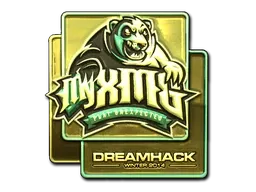 Sticker | myXMG (Gold) | DreamHack 2014