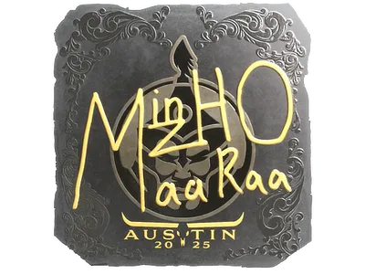 Sticker | mzinho (Foil) | Austin 2025