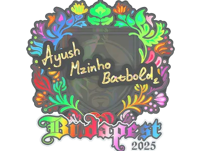 Sticker | mzinho (Holo) | Budapest 2025