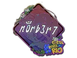 Sticker | n0rb3r7 (Glitter) | Rio 2022