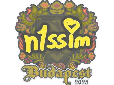 Sticker | n1ssim | Budapest 2025