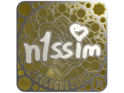 Sticker | n1ssim (Foil, Ranked) | Cologne 2026