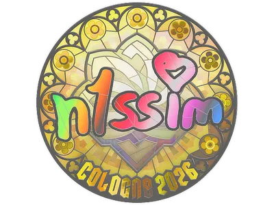 Sticker | n1ssim (Holo) | Cologne 2026