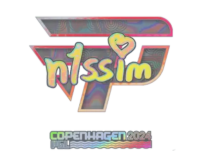 Sticker | n1ssim (Holo) | Copenhagen 2024