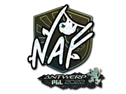 Sticker | NAF (Glitter) | Antwerp 2022