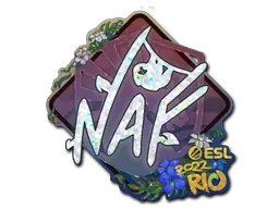 Sticker | NAF (Glitter) | Rio 2022