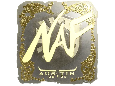 Sticker | NAF (Gold) | Austin 2025