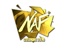 Sticker | NAF (Gold) | Cologne 2016