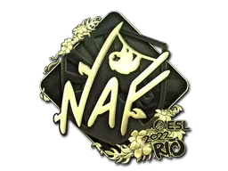 Sticker | NAF (Gold) | Rio 2022