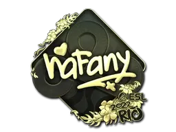 Sticker | nafany (Gold) | Rio 2022