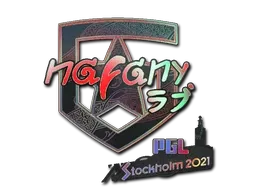 Sticker | nafany (Holo) | Stockholm 2021