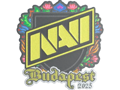 Sticker | Natus Vincere (Embroidered) | Budapest 2025