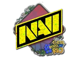 Sticker | Natus Vincere (Glitter) | Rio 2022