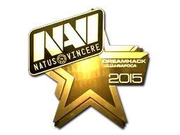 Sticker | Natus Vincere (Gold) | Cluj-Napoca 2015