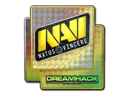 Sticker | Natus Vincere (Holo) | DreamHack 2014