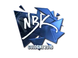 Sticker | NBK- (Foil) | Cologne 2016