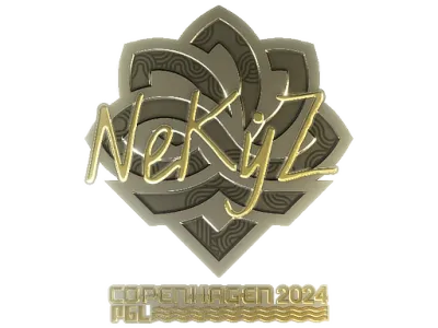 Sticker | NEKiZ (Gold) | Copenhagen 2024