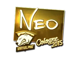 Sticker | NEO (Gold) | Cologne 2015