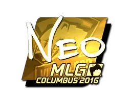 Sticker | NEO (Gold) | MLG Columbus 2016