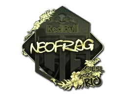 Sticker | NEOFRAG (Gold) | Rio 2022