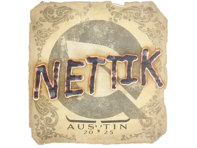 Sticker | nettik | Austin 2025