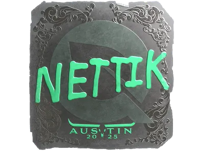 Sticker | nettik (Foil) | Austin 2025