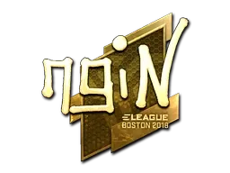 Sticker | ngiN (Gold) | Boston 2018