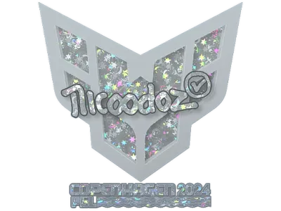 Sticker | nicoodoz (Glitter) | Copenhagen 2024