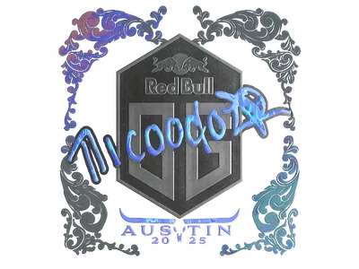 Sticker | nicoodoz (Holo) | Austin 2025