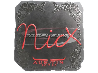 Sticker | nicx (Foil) | Austin 2025