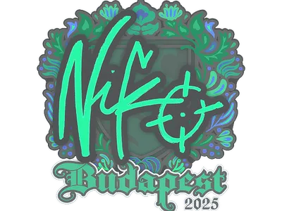Sticker | NiKo | Budapest 2025