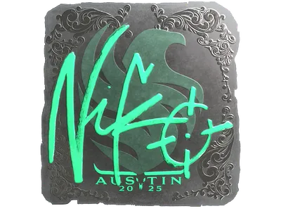 Sticker | NiKo (Foil) | Austin 2025