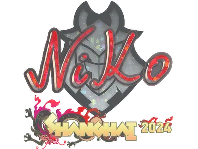 Sticker | NiKo (Glitter) | Shanghai 2024