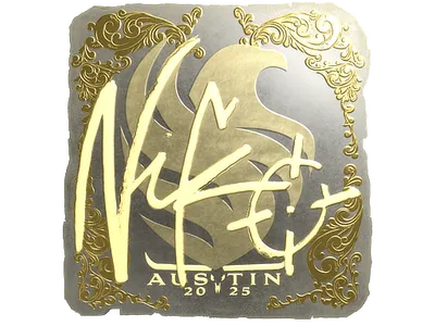 Sticker | NiKo (Gold) | Austin 2025