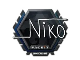 Sticker | niko  | London 2018