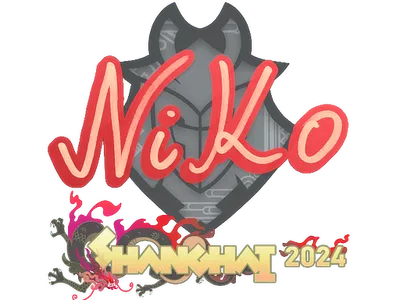 Sticker | NiKo | Shanghai 2024