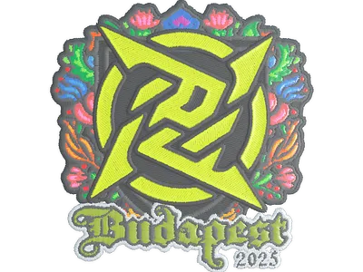 Sticker | Ninjas in Pyjamas (Embroidered) | Budapest 2025