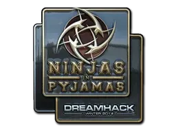 Sticker | Ninjas in Pyjamas (Foil) | DreamHack 2014