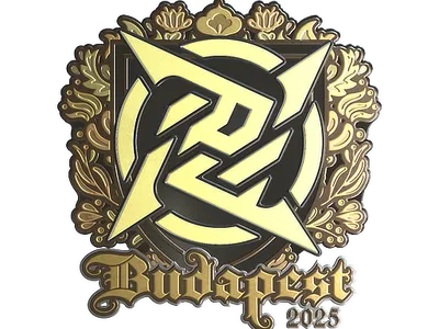 Sticker | Ninjas in Pyjamas (Gold) | Budapest 2025