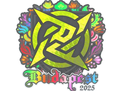 Sticker | Ninjas in Pyjamas (Holo) | Budapest 2025