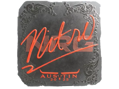 Sticker | nitr0 (Foil) | Austin 2025