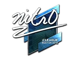 Sticker | nitr0 (Foil) | Boston 2018