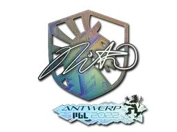 Sticker | nitr0 (Holo) | Antwerp 2022