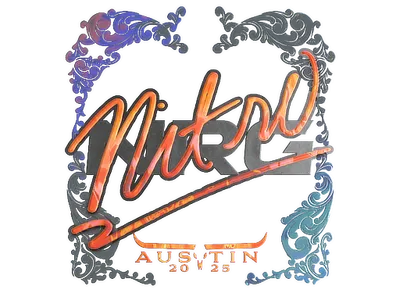 Sticker | nitr0 (Holo) | Austin 2025