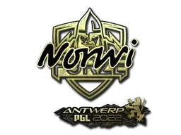 Sticker | Norwi (Gold) | Antwerp 2022