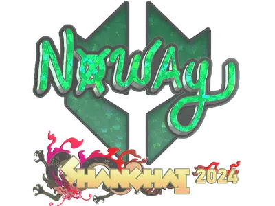 Sticker | noway (Glitter) | Shanghai 2024