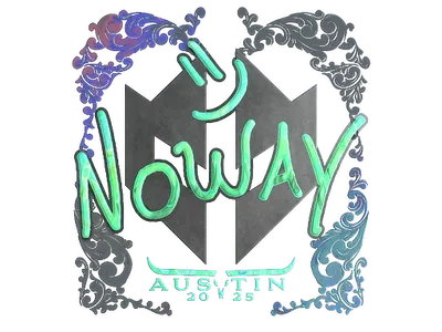 Sticker | noway (Holo) | Austin 2025