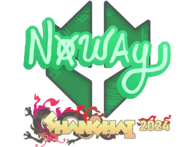 Sticker | noway | Shanghai 2024